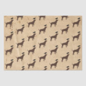 Dog- und Crow-Gewebe Seidenpapier (Vorderseite)