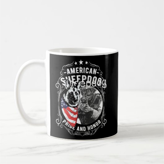 DOG USA AMERICAN KAFFEETASSE (Links)