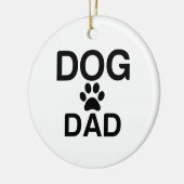 DOG-VATER-PAGE KERAMIK ORNAMENT (Links)