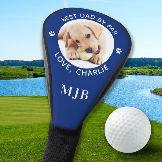 DOG-VATER-Treiber für das Personalisierte Foto Golf Headcover