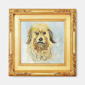 Dog von Claude Monet Magnet (Vorne)