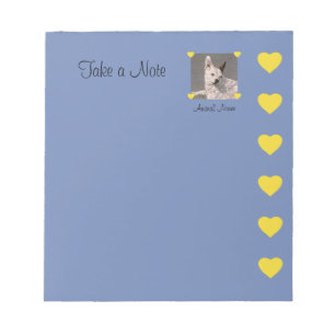 Dog-Vorlage Notizblock