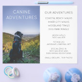Dog Walker Adventure Walks Wanderungen Flyer (Einzeln)