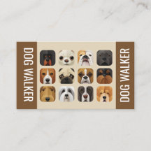Dog Walker Business Card