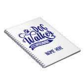 Dog Walker Extraordinaire Personalised Notizblock (Rechte Seite)