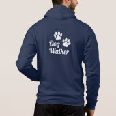 Dog Walker Hoodie (Rückseite)