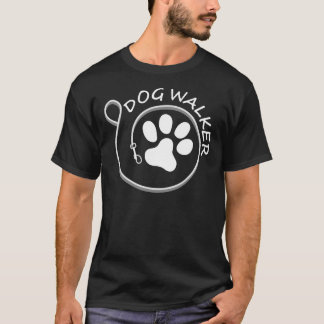 Dog Walker Leash T - Shirt