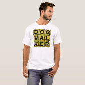 Dog Walker, Petsitting Professionals T-Shirt (Vorne ganz)