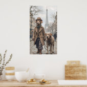 Dog Walker Poster (Küche)