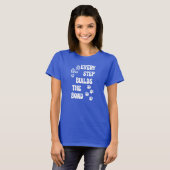 Dog Walker Quotes T-Shirt (Vorne ganz)
