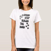 Dog Walker Quotes T-Shirt (Vorderseite)