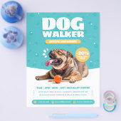 Dog Walker / Sitzgelegenheit Flyer (Einzeln)
