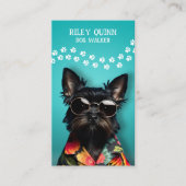 Dog Walker Terminkarte (Vorderseite)