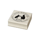 Dog Walker Trainer Club Sitzgelegenheit Gummistempel (Stempel)