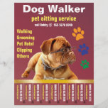 Dog Walker Trustable Care Pet Sitting Service Ad<br><div class="desc">Hundeschlittengänger und Begleiter-Flyer,  um Ihr kleines Unternehmen zu starten. Ideal für jeden,  der mehr Zeit hat. Das Hundebild ist öffentlich,  aber Sie können es ändern,  wenn Sie möchten. #dogwalker,  #petsitter,  #parttimejob</div>