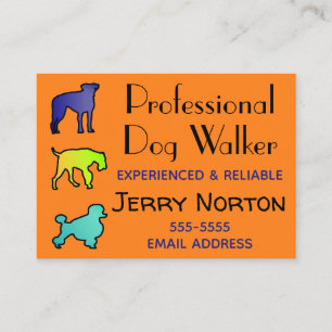 Dog Walker Visitenkarte