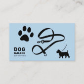 Dog Walker Visitenkarte (Vorderseite)