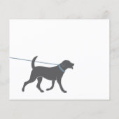 Dog Walker/Walking Business Flyer Vorlage klein (Hinten)