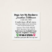 Dog Walker - Zuführung (Rückseite)