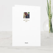 Dog Walking Duo  Karte (Rückseite)