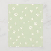 Dog Walking Pet Sitting Custom Flyer (Hinten)