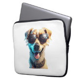 dog wearing sunglasses Active Laptopschutzhülle (Vorderseite Links)
