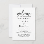 Dog Wedding Invitation Save The Date (Rückseite)