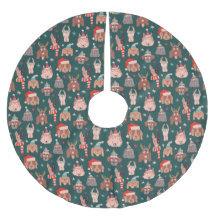 Dog Weihnachtsmuster