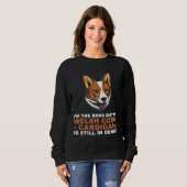 Dog Welsh Corgi Cardigan Sweatshirt (Vorne ganz)