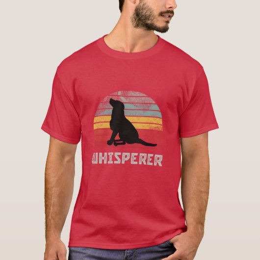 Dog Whisperer Freundin T-Shirt (Vorderseite)