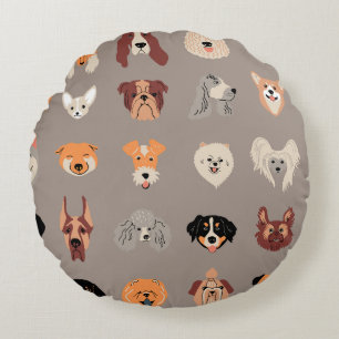 Dog Who Rundes Kissen