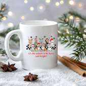 Dog WIshing Sie pawful Weihnachtsgeschenk Kaffeetasse