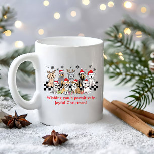 Dog WIshing Sie pawful Weihnachtsgeschenk Kaffeetasse