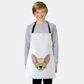 Dog with Sunglasses Schürze (Getragen)