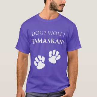 Dog Wolfamascan Eigentümer Dog Liebhaber Dog Paw F T-Shirt