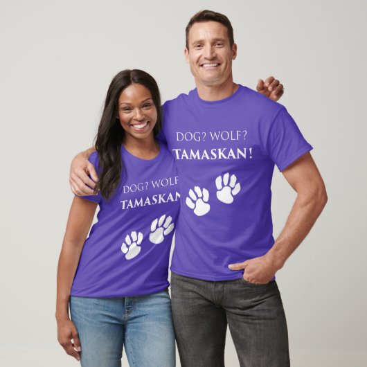 Dog Wolfamascan Eigentümer Dog Liebhaber Dog Paw F T-Shirt (Unisex)