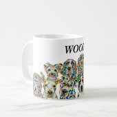 Dog Woof Tasse (Vorderseite Links)