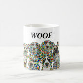 Dog Woof Tasse (Mittel)