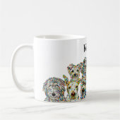 Dog Woof Tasse (Links)