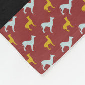 Dog Year Zodiac Birthday Monogram S Blanket Fleecedecke (Ecke)