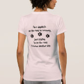 Dogaholisches Rettungs-T-Shirt T-Shirt (Rückseite)