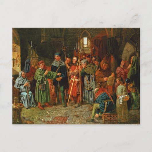 Dogberry-Ladung für die Beobachtung Postkarte (Vorderseite)