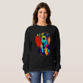 Dogbreed Great Dane Pop Colorful Sweatshirt (Vorne ganz)