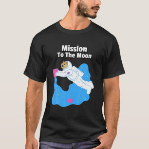 Doge-1 Mission zum Mond Dogecoin Hodl Funny Dog T-Shirt