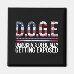 Doge D.o.g. Department of Government Efficiency Magnet