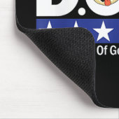 Doge D.o.g. Department of Government Efficiency Mousepad (Ecke)