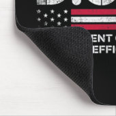 Doge D.o.g. Department of Government Efficiency Mousepad (Ecke)