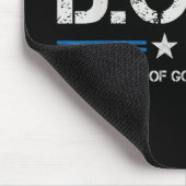 Doge D.o.g. Department of Government Efficiency Mousepad (Ecke)