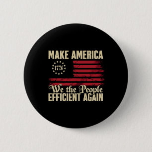 Doge D.o.g.e Amerika wieder effizient machen Trump Button