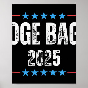 Doge D.o.g.e des Ministeriums für Effizienz der Re Poster